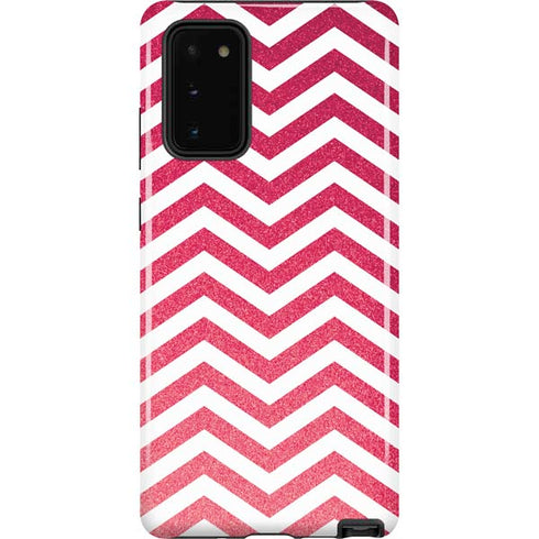 Pink Chevron Galaxy Note20 5G Pro Case