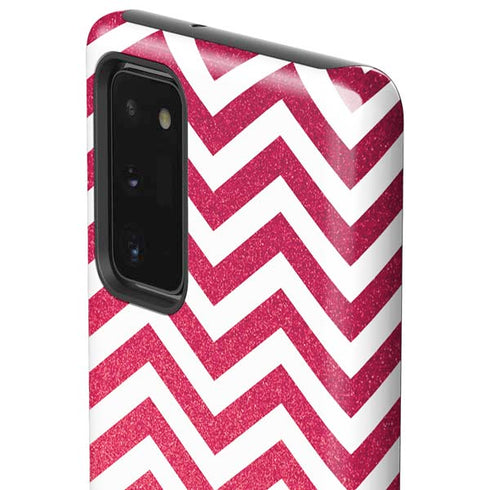 Pink Chevron Galaxy Note20 5G Pro Case