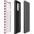 Pink Chevron Galaxy Note20 5G Pro Case