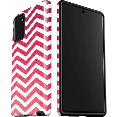 Pink Chevron Galaxy Note20 5G Pro Case
