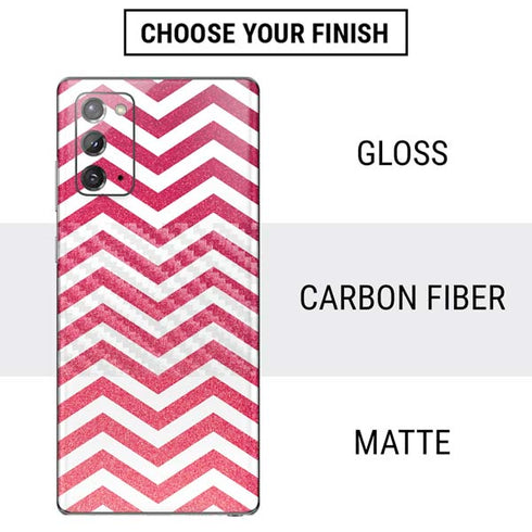 Pink Chevron Galaxy Note20 5G Skin