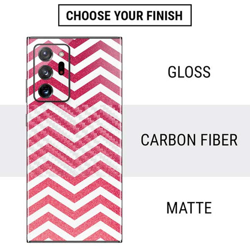 Pink Chevron Galaxy Note20 Ultra 5G Skin