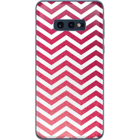 Pink Chevron Galaxy S10e Skin