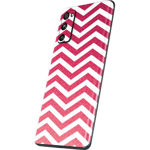 Pink Chevron Galaxy S20 Fan Edition Skin