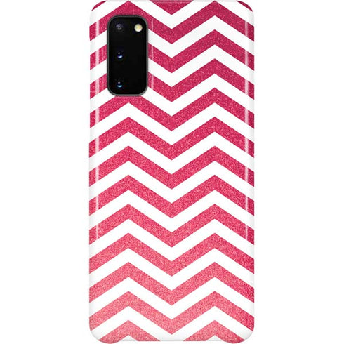 Pink Chevron Galaxy S20 Lite Case