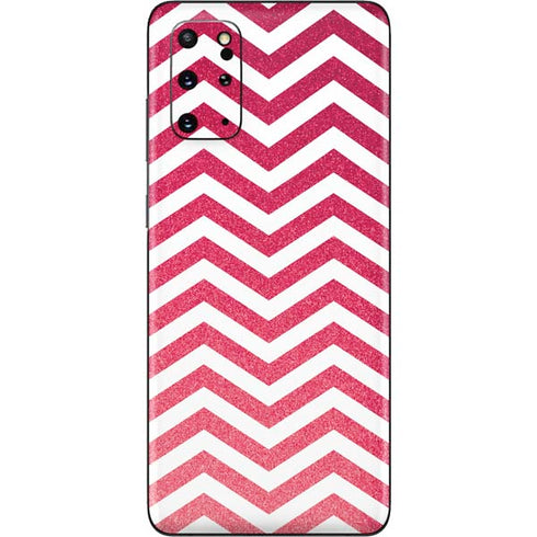 Pink Chevron Galaxy S20 Plus Skin