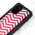 Pink Chevron Galaxy S20 Plus Waterproof Case