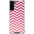Pink Chevron Galaxy S21 FE Clear Case