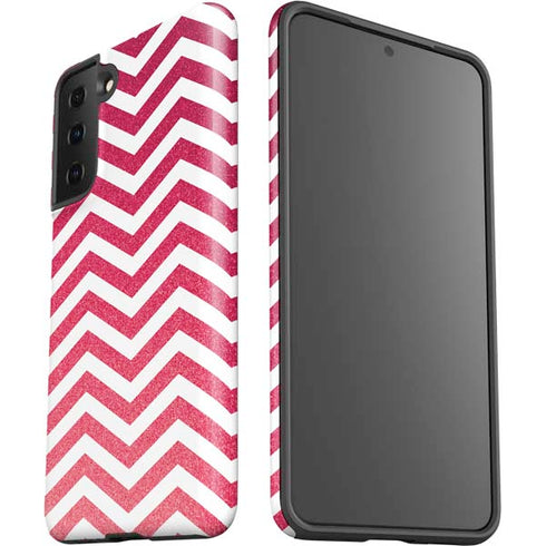 Pink Chevron Galaxy S21 Plus 5G Pro Case