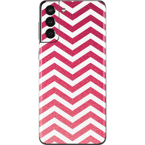 Pink Chevron Galaxy S21 Plus 5G Skin