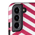 Pink Chevron Galaxy S22 Pro Case