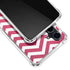 Pink Chevron Galaxy S23 FE Clear Case