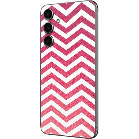 Pink Chevron Galaxy S23 FE Skin