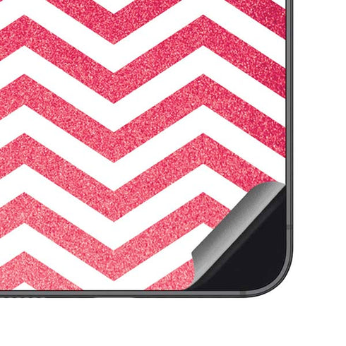 Pink Chevron Galaxy S23 FE Skin