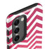 Pink Chevron Galaxy S23 Pro Case