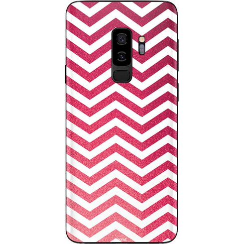 Pink Chevron Galaxy S9 Plus Skin