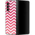 Pink Chevron Galaxy Z Fold3 5G Skin