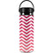 Pink Chevron Hydro Flask 20oz Wide Mouth Skin