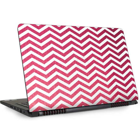 Pink Chevron Dell Inspiron Skin