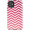 Pink Chevron iPhone 11 Impact Case