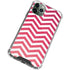 Pink Chevron iPhone 11 Pro Max Clear Case