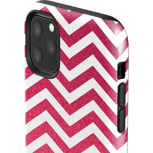 Pink Chevron iPhone 11 Pro Max Impact Case
