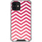 Pink Chevron iPhone 12 Mini Clear Case