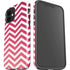 Pink Chevron iPhone 12 Mini Impact Case