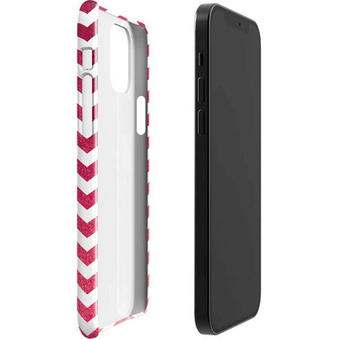 Pink Chevron iPhone 12 Mini Lite Case