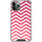 Pink Chevron iPhone 12 Pro Clear Case