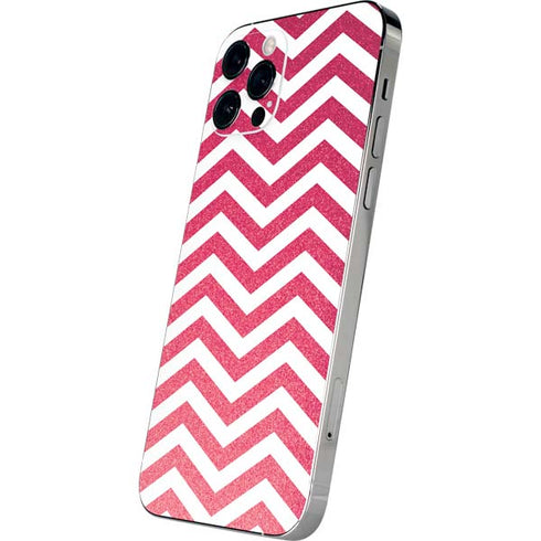 Pink Chevron iPhone 12 Pro Skin