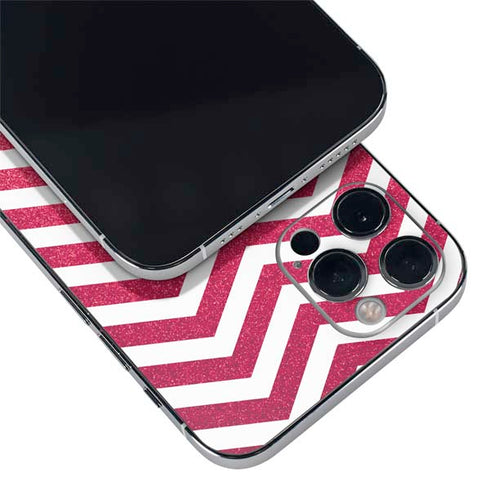 Pink Chevron iPhone 12 Pro Skin