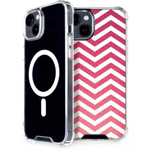 Pink Chevron iPhone 13 MagSafe Case