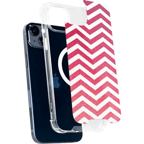 Pink Chevron iPhone 13 MagSafe Case