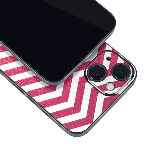 Pink Chevron iPhone 13 Mini Skin