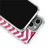 Pink Chevron iPhone 13 Pro Clear Case