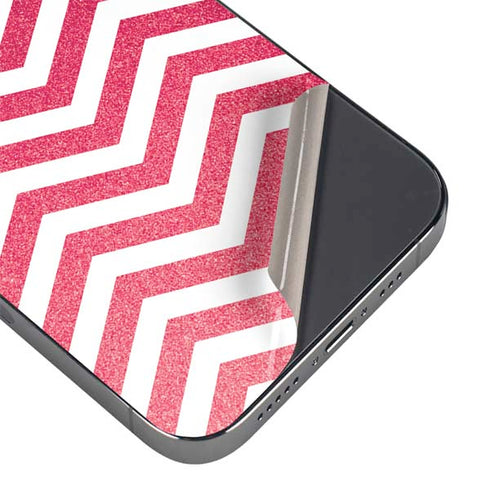 Pink Chevron iPhone 13 Pro Max Skin