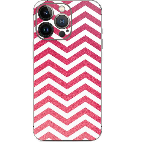 Pink Chevron iPhone 13 Pro Skin