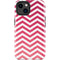 Pink Chevron iPhone 14 Plus Impact Case