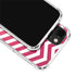 Pink Chevron iPhone 14 Plus Clear Case