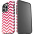 Pink Chevron iPhone 14 Pro Impact Case