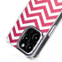 Pink Chevron iPhone 15 Pro MagSafe Case