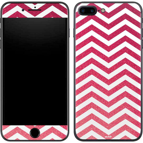 Pink Chevron iPhone 8 Plus Skin