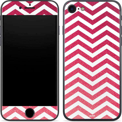 Pink Chevron iPhone 8 Skin