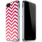 Pink Chevron iPhone SE (2nd & 3rd Gen) Clear Case