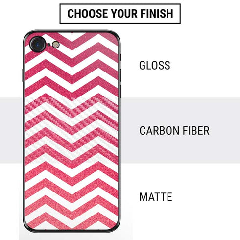Pink Chevron iPhone SE (2nd & 3rd Gen) Skin