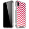 Pink Chevron iPhone XR Clear Case