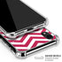 Pink Chevron iPhone XR Clear Case