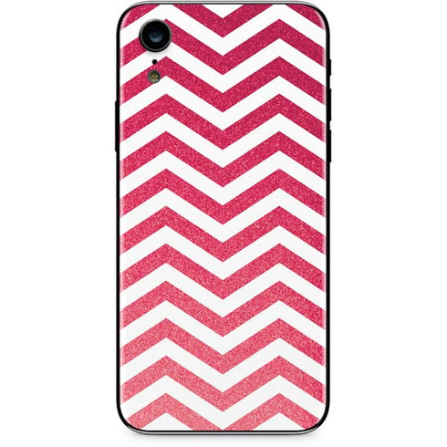 Pink Chevron iPhone XR Skin