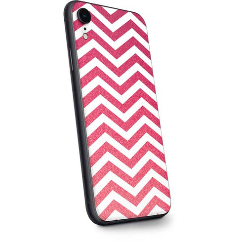 Pink Chevron iPhone XR Skin